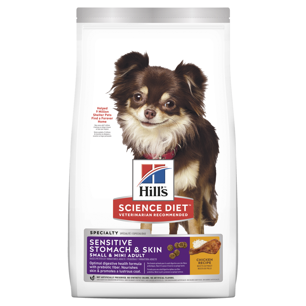 Hill's Science Diet Sensitive Stomach & Skin Adult Small & Mini Dry Dog Food - 1.81kg bag (10439)