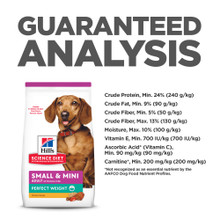 Hill's Science Diet Perfect Weight Small & Mini Adult Dry Dog Food