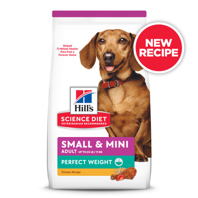 Hill's Science Diet Perfect Weight Small & Mini Adult Dry Dog Food