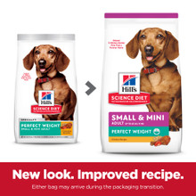 Hill's Science Diet Perfect Weight Small & Mini Adult Dry Dog Food