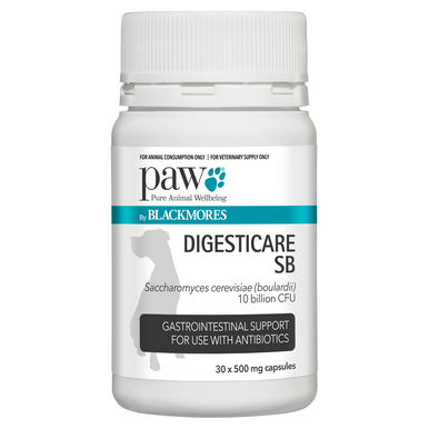 PAW Digesticare SB 500mg (30 capsules )