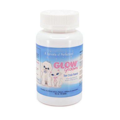 Glow Groom Tear Stain Remedy - 100 Tablets