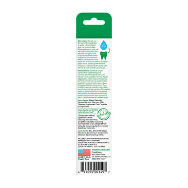 TropiClean Fresh Breath Clean Teeth Gel For Cats (59ml bottle)