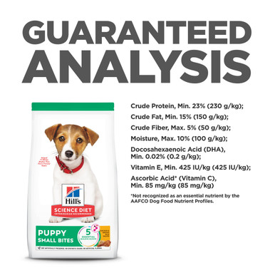 Hill's Science Diet Puppy Small Bites Dry Dog Food