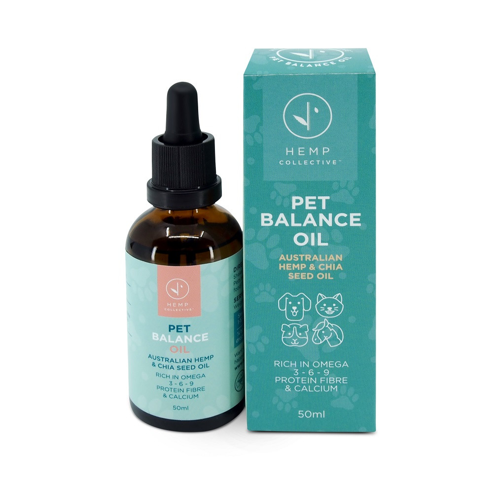 Hemp Collective - Pet Balance Oil - Australian Hemp & Chia Seed Oil