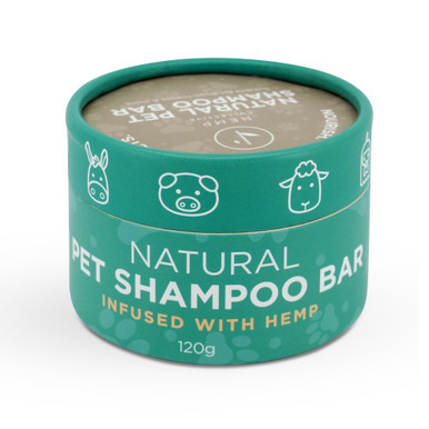 Hemp Collective - Natural Pet Shampoo Bar - Infused With Hemp (120g bar)