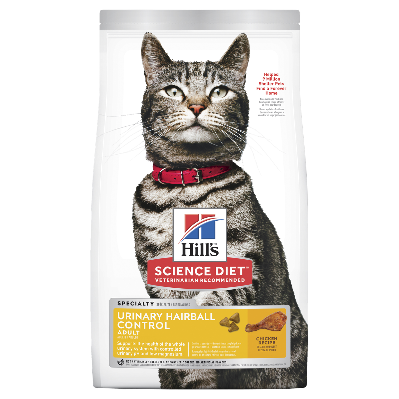 Hill's Science Diet Urinary Hairball Control Adult Dry Cat Food