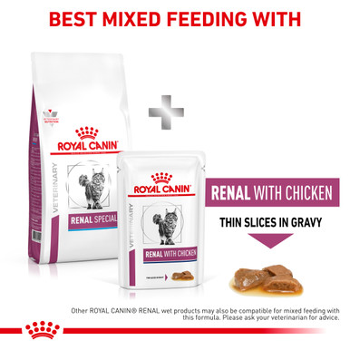 Royal Canin Veterinary Diet Feline Renal Special Dry Cat Food (2kg)