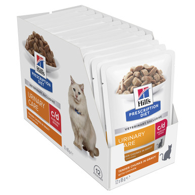 Hill's Prescription Diet c/d Multicare Stress Urinary Care Wet Cat Food