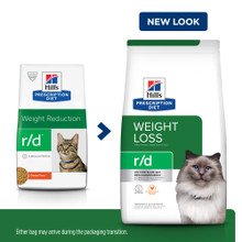 Hill's Prescription Diet r/d Weight Reduction Dry Cat Food - New Look