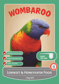 Wombaroo Lorikeet & Honeyeater Food 1.5kg