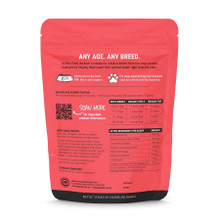 Petz Park Hip + Joint Powder Supplement For Dogs - Back of Pack