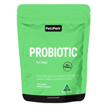 Petz Park Probiotic Powder Supplement For Dogs 90 scoops