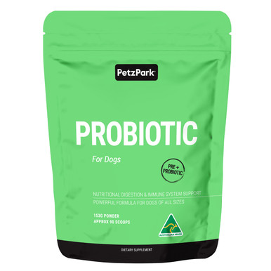 Petz Park Probiotic Powder Supplement For Dogs 90 scoops