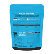 Petz Park Skin + Coat Powder Supplement For Dogs - Back of Pack