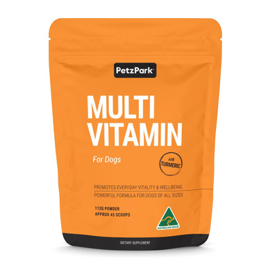 Petz Park Multivitamin Powder Supplement For Dogs - 45 Scoops