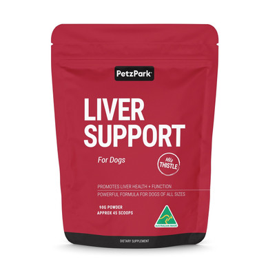 Petz Park Liver Support Powder Supplement For Dogs - 45 Scoops