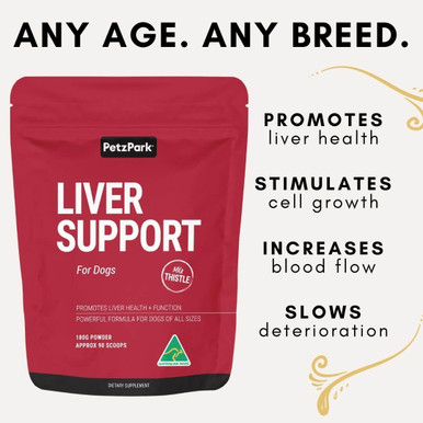 Petz Park Liver Support Powder Supplement For Dogs - Key Benefits