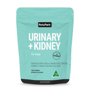 Petz Park Urinary + Kidney Powder Supplement For Dogs - 90 Scoops