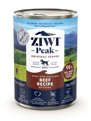 ZIWI Peak Wet Dog Food Beef Recipe
