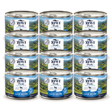 ZIWI Peak Wet Dog Food Lamb Recipe (12 x 170g Cans)