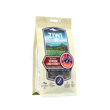 ZIWI Peak Oral Health Venison Lung & Kidney Dog Treats (60g pack)