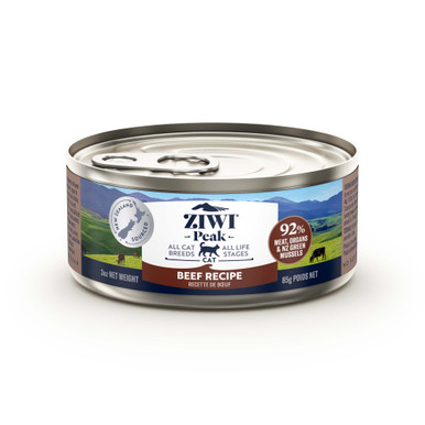 ZIWI Peak Wet Cat Food Beef Recipe (24 x 85g cans)