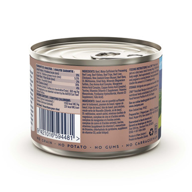 ZIWI Peak Wet Cat Food Beef Recipe (12 x 185g cans)