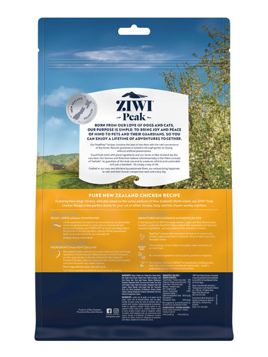 ZIWI Peak Air Dried Chicken Adult Dry Cat Food