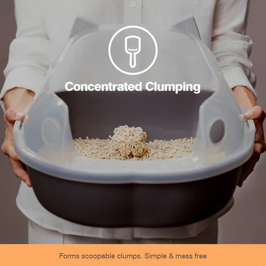 Rufus & Coco Wee Kitty Clumping Corn Cat Litter