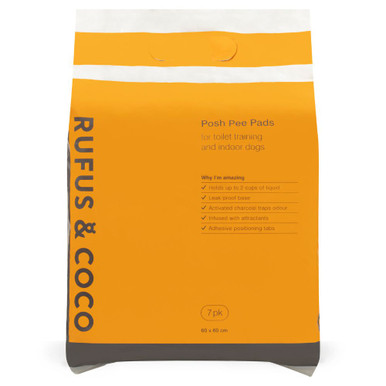 Rufus & Coco Posh Pee Pads For Dogs Front