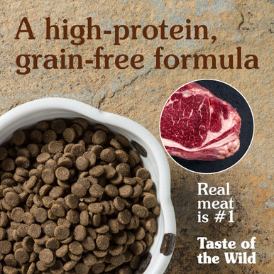 Taste of the Wild Grain Free High Prairie Canine Adult Dry Dog Food
