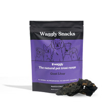 Waggly Snacks Goat Liver Treats Dog Treats - Front