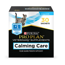 Pro Plan Veterinary Calming Care Probiotic For Cats - 30 x 1g sachets (New Packaging)