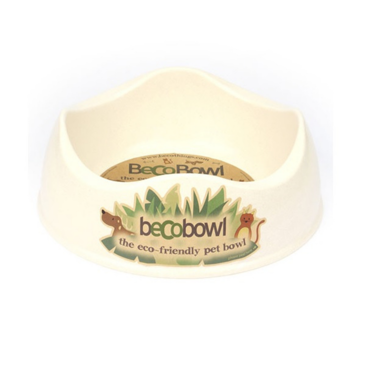 Beco EcoFriendly Pet Bowl Natural