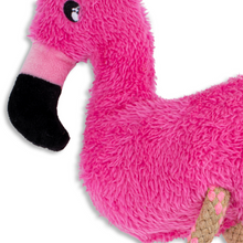 Beco Recycled Soft Flamingo Dog Toy