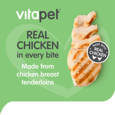 Vitapet Jerhigh Chicken Breast Tenders Dog Treats