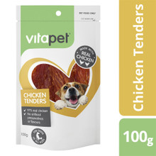 Vitapet Jerhigh Chicken Breast Tenders Dog Treats - 100g
