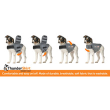 Thundershirt Calming Coat For Dogs Grey - How to Use