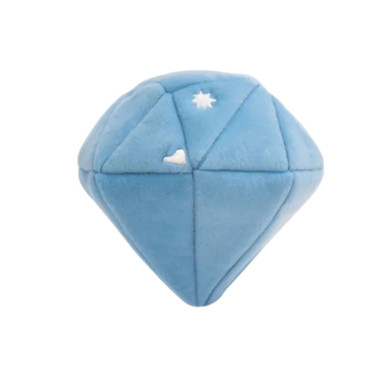 ZippyPaws Zippy Burrow Diamond Paws Interactive Squeaker Dog Toy