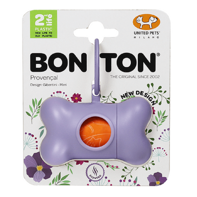 United Pets Bon Ton Provencal 2nd Life Scented Poop Bag Dispenser Lilac (12 Bags)