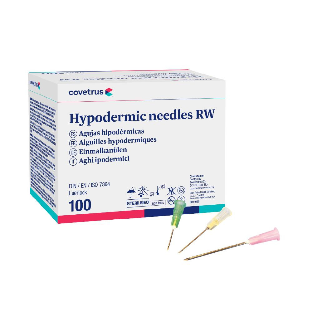 Covetrus Hypodermic Needles 23G 3/4" 20MM (100 Needles)