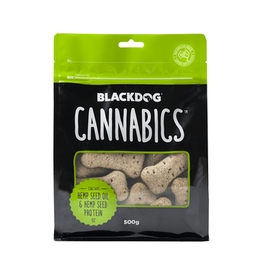 Blackdog Cannabics Hemp Dog Biscuit Treats - 500g