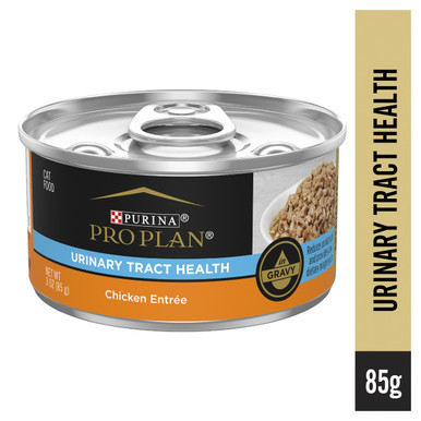 Pro Plan Urinary Tract Health Chicken Wet Cat Food (24 x 85g cans)