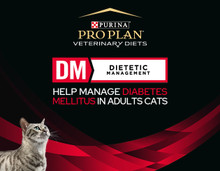 Pro Plan Veterinary Diets DM Dietetic Management Wet Cat Food (24 x 156g cans)