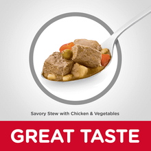 Hill's Science Diet Puppy Savory Stew With Chicken & Vegetables Wet Dog Food (12 x 363g cans)