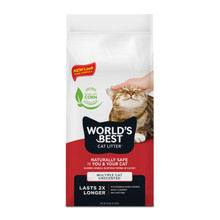 World's Best Cat Litter Multi Cat Clumping Corn
