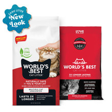 World's Best Cat Litter Multi Cat Clumping Corn