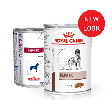 Royal Canin Veterinary Diet Canine Hepatic Wet Dog Food Cans