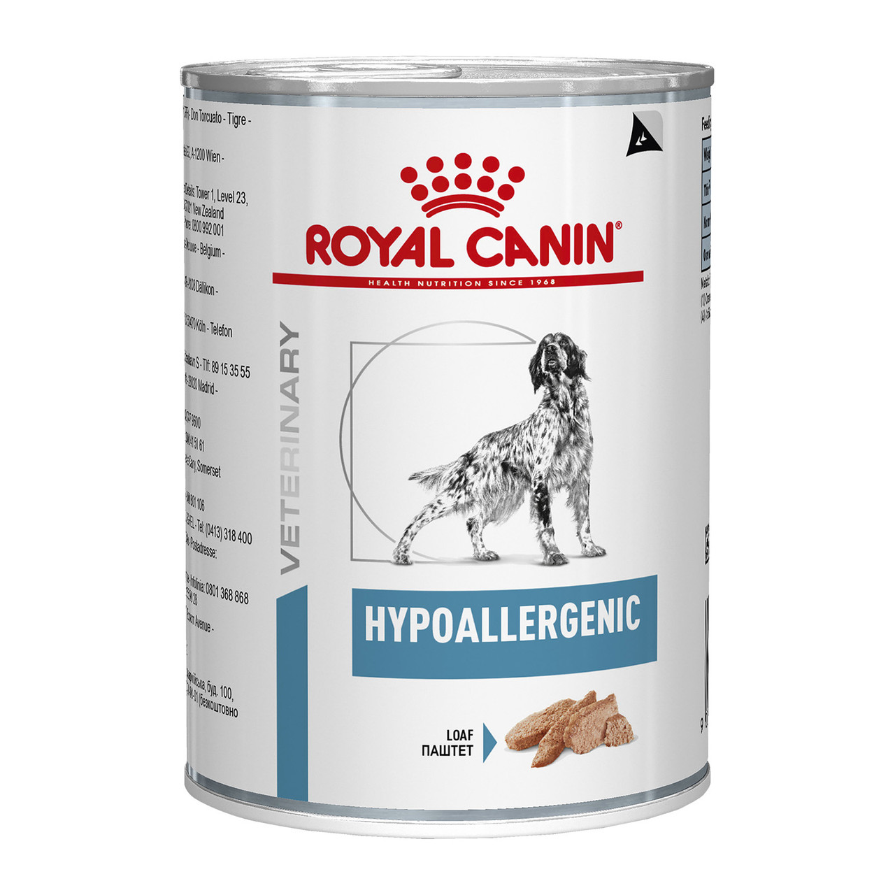 Royal Canin Veterinary Diet Canine Hypoallergenic Wet Dog Food Cans